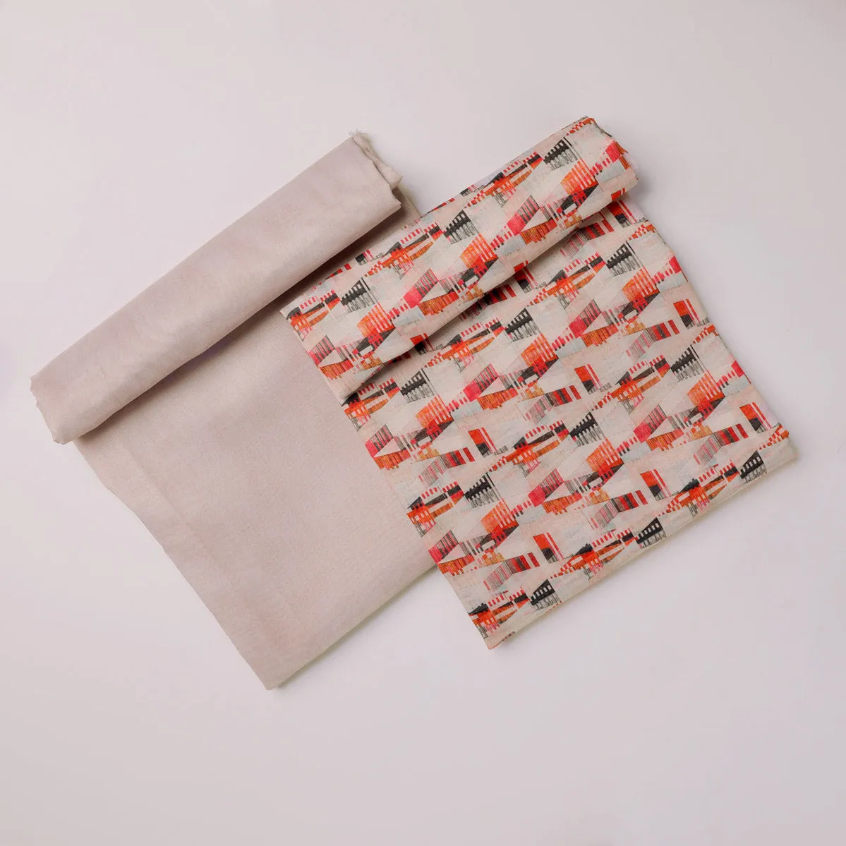 Chanderi Printed Fabric Set 5 Meters